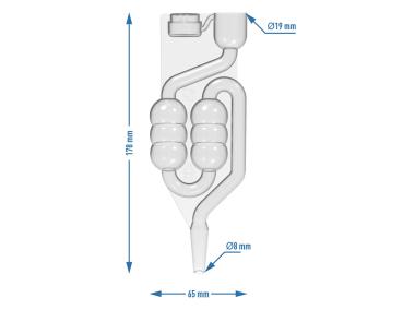 Zdjęcie: Rurka fermentacyjna 6-komorowa v2 405601 BROWIN