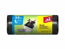 Worki na śmieci HD Easy-pack 35 L - 30 szt. czarne JAN NIEZBĘDNY