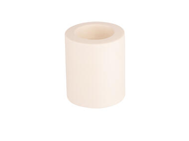 Zdjęcie: Świecznik ceramiczny 6,5x6,5x8 cm kremowyowy ALTOMDESIGN