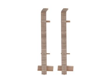Zdjęcie: Zakończenia do listwy przypodłogowej Masterline łącznik 1 kpl. 2 szt. Light Coffee Mat CEZAR