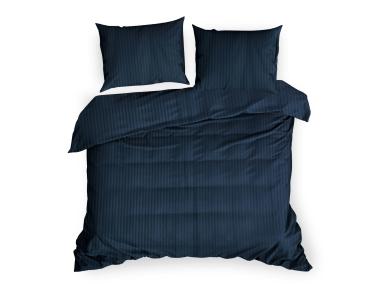 Zdjęcie: Komplet pościeli z mikrowłókna 220 x 200 cm granatowa EUROFIRANY