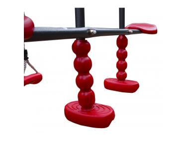 Zdjęcie: Huśtawka metalowa Mila czerwona 4IQ