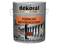 Podkład antykorozyjny 10 L czerwony tlenkowy DEKORAL