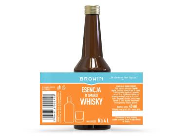 Zdjęcie: Esencja do napoju o smaku Whisky 40 ml BROWIN
