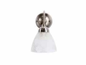 Kinkiet ścienny Cavallo srebrny 1x60 W E27 CANDELLUX