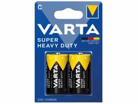 Bateria cynkowo-węglowa Super Heavy Duty R14/C 2 sztuki VARTA