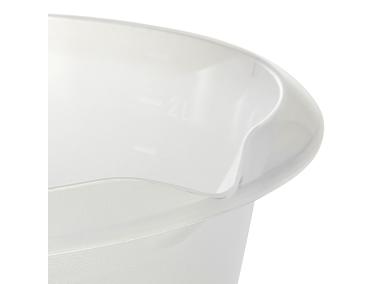 Zdjęcie: Miska okrągła Bjork z wylewką 2,5 L transparent KEEEPER
