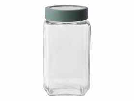 Pojemnik kwadratowy z szałwiową pokrywką 1000 ml ALTOM DESIGN