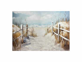 Obraz Painting 70x100 cm beach STYLER
