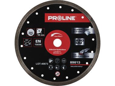 Zdjęcie: Tarcza diamentowa do cięcia, cienka, 230x2,0x10x22.23 PROLINE