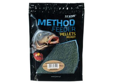 Zdjęcie: Pellets method feeder ready 2 mm marcepan zielony 500 g JAXON