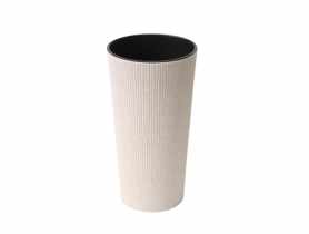 Donica Lila 25 cm jumper biały LAMELA