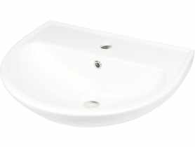 Umywalka ceramiczna wisząca Jaśmin biały DEANTE