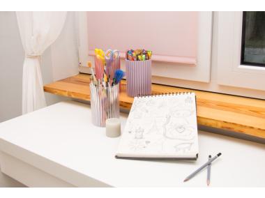 Zdjęcie: Wazon Nemo 180, szarolilowy LAMELA