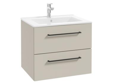 Zdjęcie: Szafka łazienkowa z umuwalką Pinia 60 cm kaszmir mat DEFTRANS