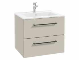 Szafka łazienkowa z umuwalką Pinia 60 cm kaszmir mat DEFTRANS