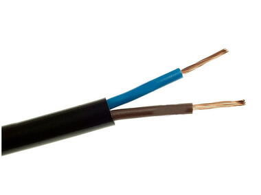 Zdjęcie: Przewód elektryczny OMYp 2x0,75 czarny EL-KAG