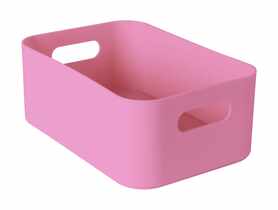 Organizer MakeUp 21,5x15x,8,5 cm różowy UNIGLOB