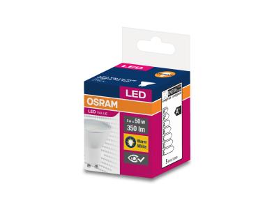 Zdjęcie: Lampa reflektorowa LED Value PAR16 White 35 4,5 W 2700 K GU10 OSRAM