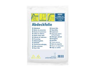 Zdjęcie: Folia malarska HDPE 4 m x 2,5 m 10 m2 CIRET