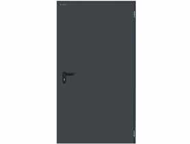 Drzwi Zewnętrzne Technical 40 kolor RAL 7016, 960x2045 grubość 40 mm prawe na zewnątrz WIŚNIOWSKI