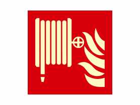 Oznaczenie "Hydrant" wewnętrzny 15x15 cm METRO