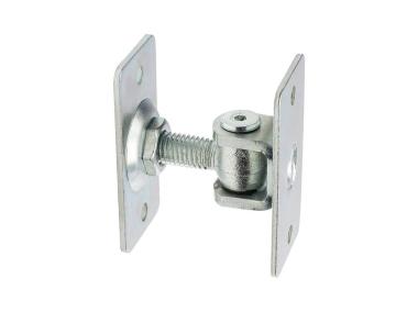 Zdjęcie: Zawias regulowany przykręcany dwustronnie M12 płytka 74x38 METRO