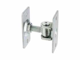 Zawias regulowany przykręcany dwustronnie M12 płytka 74x38 METRO