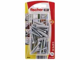 Kołek rozporowy z wkrętem Sx 6x30 mm S K NV FISCHER
