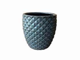 Donica szkliwiona Dark Grey Porto S DIRECT HG