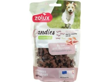 Zdjęcie: Miękkie przysmaki treningowe dla psa Candies mini kostki szynka 150 g ZOLUX