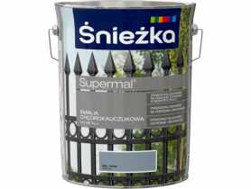 Emalia chlorok stalowy RAL7046 5L ŚNIEŻKA