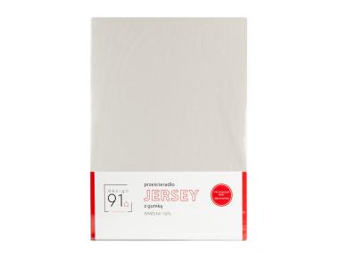 Zdjęcie: Prześcieradło Jersey z gumką 140x200 + 30 cm beżowe EUROFIRANY