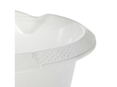 Zdjęcie: Miska okrągła Bjork z wylewką 2,5 L transparent KEEEPER