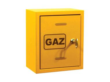 Zdjęcie: Szafka gazowa metalowa bez pleców 300x250x180 mm METRO