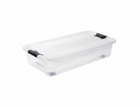 Pojemnik Crystalbox 33 L z kółkami KEEEPER
