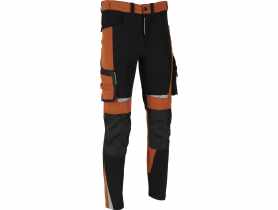 Spodnie Stretch brązowo-czarne, "2XL", CE, LAHTI PRO