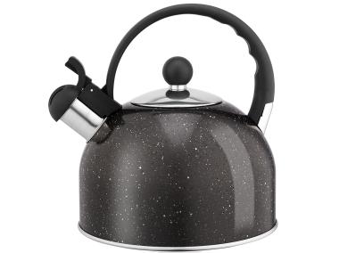 Zdjęcie: Czajnik ze stali nierdzewnej Hot Drop 2,5 L czarny marmurek ALTOM DESIGN
