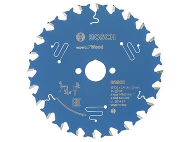 Zdjęcie: Tarcza pilarska Expert 130x20x2,4/1,6x24T BOSCH