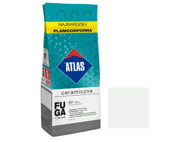 Zdjęcie: Fuga ceramiczna 001 biały, alubag, 2 kg ATLAS