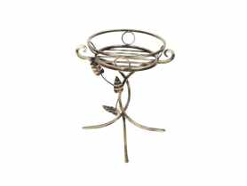 Stojak metalowy na 1 kwiat MAZUR