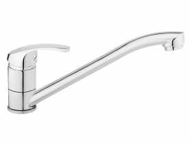 Bateria zlewozmywakowa stojąca Basic, chrom FERRO