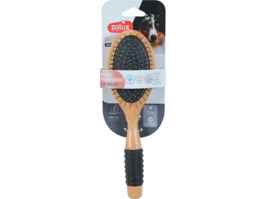 Zdjęcie: Szczotka pneumatyczna drewniana dla psa 24 cm ZOLUX