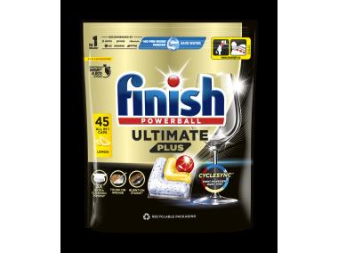 Zdjęcie: Kapsułki do zmywarki Finish Powerball Ultimate Plus 45 sztuk FINISH