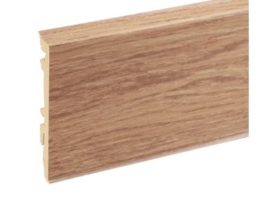 Zdjęcie: Listwa przypodłogowa PVC Masterline 1,3x8 cm, 2,2 m Umbra Mat CEZAR
