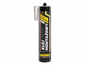Klej montażowy Ultramocny biały 280 ml LAKMA