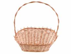 Kosz wiklinowy prezentowy 45x35x24/50 cm TIN TOURS