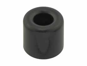 Odbojnik drzwiowy gumowy H-28x32 mm czarny METRO