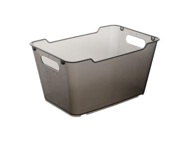 Zdjęcie: Pojemnik lifestyle-box lotta 6 L crystal grey transparent KEEEPER
