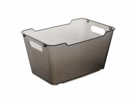 Pojemnik lifestyle-box lotta 6 L crystal grey transparent KEEEPER